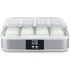 Image de Yaourtière HKOENIG - ELY120 - Capacité 12 pots en verre de 160ml + 1 pot à fromage blanc (12L) - Programmable jusquà 15h - 15W