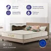 Image de Matelas 160x200 cm - Luxury - Matelas Ressorts Ensachés Mousse mémoire de forme HR + Blue Latex Mi-ferme épais 26 cm