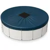 Image de Bâche piscine ronde TERRE JARDIN 360 cm - Protection opaque anti-UV 140 g/m² - Livrée avec cordon et tendeur