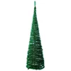 Image de Sapin de Noël artificiel pop up SlimTree 180 cm largeur 45 cm LA BOUTIQUE DE NOËL vert montage rapide