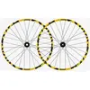 Image de Paire de roues Mavic Deemax DH 29" noir jaune - BOOST