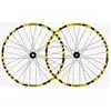 Image de Paire de roues Mavic Deemax DH 29" noir jaune - SuperBOOST