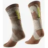 Image de Chaussettes Mavic Essential Graphic marron logo jaune - 35-38