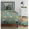 Image de Parure De Couette Origatoon - 2 Pcs - 140 X 200 - 100% Coton - Kaki