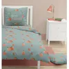 Image de Parure de couette ROUPILLON Peachy - 2 Pcs - 140 x 200 - 100% Coton - Vert