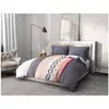 Image de Parure de couette microfibre home passion bling - 1 housse de couette 220 x 240 cm + 2 taies d'oreiller 63 x 63 cm - bleu HOM3701393708173