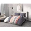 Image de Parure de couette microfibre HOME PASSION BLING - 1 housse de couette 240 x 260 cm + 2 taies doreiller 63 x 63 cm - Bleu