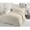 Image de Parure De Couette - 220x240 Cm - 100% Coton - Beige Ivoire