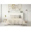 Image de Parure De Couette - 240x260 Cm - 100% Coton - Beige Creme