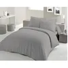 Image de PARURE DE COUETTE LOVELY HOME - 220x240 cm - 100% COTON - GRIS CLAIR