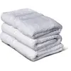 Image de Lot De 3 Serviettes - 3 Serviettes 50 X 100 Cm - Blanc