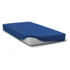 Image de Drap housse - HOME LINGE PASSION - HP71771 - 160 x 200 cm + 30 cm bonnet - Microfibre - 82 g - Bleu