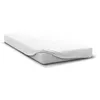 Image de Drap housse - HOME LINGE PASSION - HP71772 - 180 x 200 cm + 30 cm bonnet - Microfibre - 82 g - Blanc
