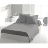 Image de Drap plat - HOME LINGE PASSION - Microfibre 82 g - 240 x 300 cm - Gris clair
