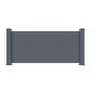 Image de Clôture de jardin - CASANOOV - NIESEN - 19m H.90cm - Gris Anthracite - Aluminium