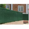 Image de Kit lamelles occultantes PVC 10m CINTO H.120cm Vert - avec clips et profil de finition
