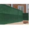 Image de Kit lamelles occultantes PVC 6m CINTO H.170cm Vert - avec clips et profil de finition