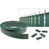 Image de Lamelles Occultantes Baldo 100mx46 Mm Rouleau Pvc Vert - Kit Complet Fixation Avec Clips Et Profil De Finition