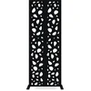 Image de Panneau Décoratif Sunny Noir H.160 Cm Motifs Sur Les Côtés