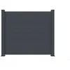 Image de Clôture   Casanoov   NIESEN- 19m H.170cm - Gris anthracite - Aluminium