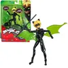Image de Bandai Miraculous Ladybug - Mini-poupée 12 Cm : Chat Noir Et Son Équipement