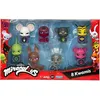 Image de Bandai - Miraculous - Pack de 8 kwamis   Collection de Mini-figurines - P50532