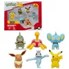 Image de Pack 6 Figurines Pokémon - BANDAI - JW3614 - 5 cm - Combats Pokémon