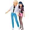 Image de Poupée Miraculous Marinette & Adrien 26cm BANDAI