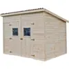 Image de Abri En Panneaux De Bois 16 Mm - Surface Utile 5,41 M² - Toit Monopente - Sans Pla...