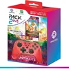 Image de Pack 2 en 1 Manette Sans Fil - ONIVERSE - Astralite - Rouge - Vibrations Réglables - Gyroscope 6 Axes