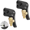 Image de 20 Pièces Tête de Pompe à Double Valve Embout de Gonflage Laiton 2 en 1 pour Adaptateur Compresseur Vélo PIECE DETACHEE DE PNEU