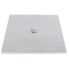 Image de 30 par 30 cm couvercle piéton plein pour regard évacuation PVC plat - jardiboutique