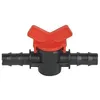 Image de mini vanne ø20 mm - vanne cannelée pour tuyau 20 mm exterieur - jardiboutique