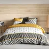 Image de Parure Housse De Couette 3pcs 240x220cm 100%coton 57fils LÉo
