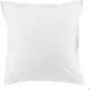 Image de Lot De 2 Taies Doreiller 63x63cm 100% Coton 57fils Blanc