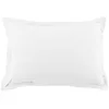 Image de Lot De 2 Taies Doreiller 50x70cm 100% Coton 57fils Blanc
