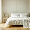 Image de Parure Housse De Couette 3pcs 240x220cm 100% Coton 57fils Blanc