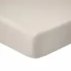 Image de Drap Housse 160x200cm Bonnet 35cm 100% Coton 57fils Grege