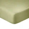 Image de Drap Housse 160x200cm Bonnet 35cm 100% Coton 57fils Verveine