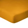 Image de Drap Housse 140x190cm Bonnet 35cm 100% Coton 57fils Safran