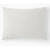 Image de Taie D'oreiller 50x70 Cm Gaze De Coton Blanc Pur