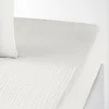 Image de Drap Housse 160x200 Cm Gaze De Coton Blanc Pur