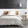 Image de Housse De Couette 220x240 Cm Gaze De Coton Blanc Pur