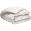 Image de Housse de couette 240x260 cm gaze de coton blanc pur PD19122
