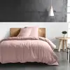 Image de Housse De Couette 220x240 Cm Gaze De Coton Rose Lotus