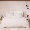 Image de Parure de couette 3 pcs 260x240 100% gaze de coton lavé ecru naturel