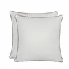 Image de Lot de 2 oreillers 60x60 cm plume de canard blanc