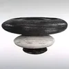 Image de Applique murale - Céramique - G9 - 25 cm - Gris ardoise - Design contemporain