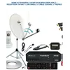 Image de Kit Parabole - HD4K - 60cm - Récepteur TNTSAT THS806 - LNB Single - Trépied Aluminium