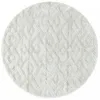 Image de MUDA - Tapis Berbère Rond à relief - Crème 120 x 120 cm